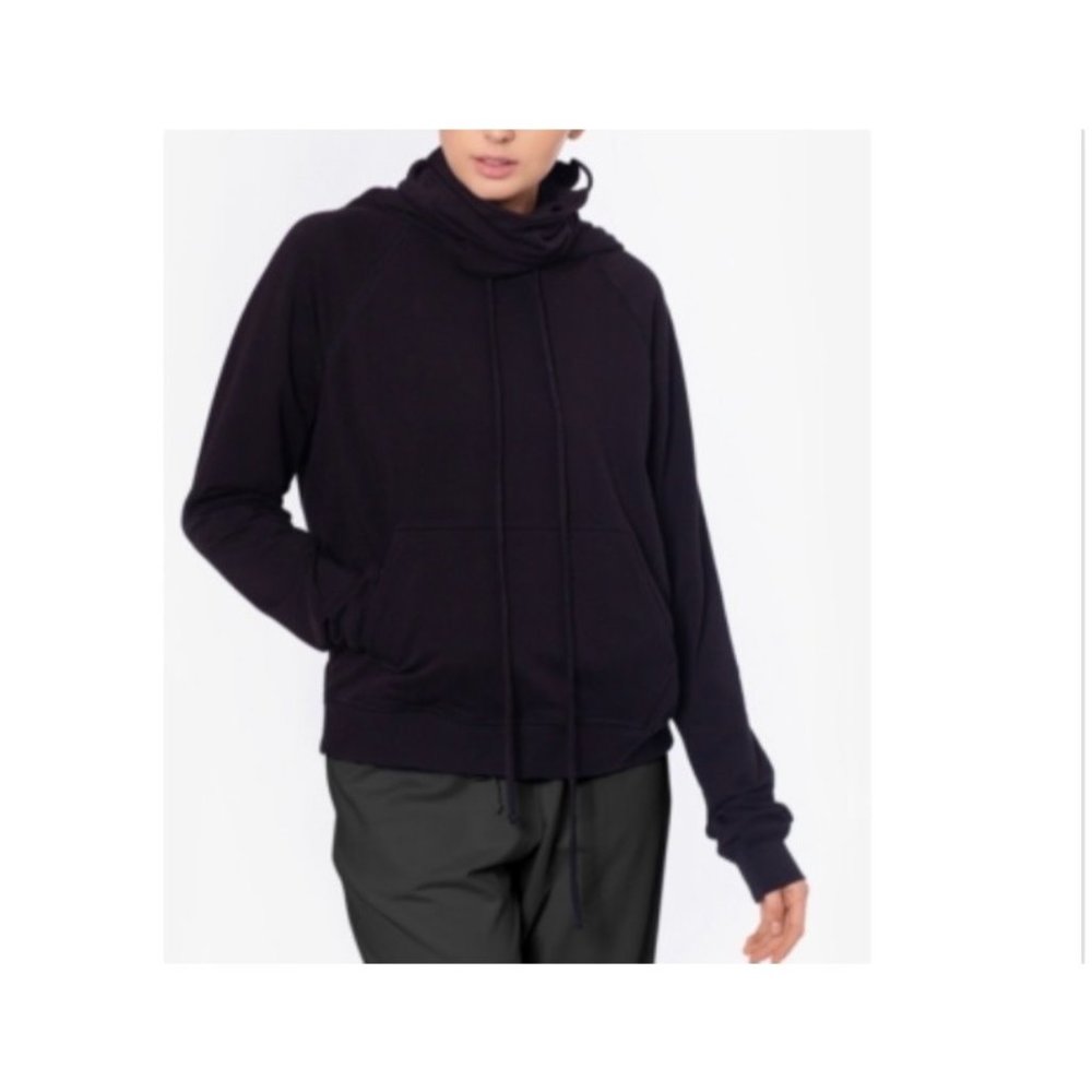 Bam by Betsy & Adam Hoodie with Removable Mask Size M New